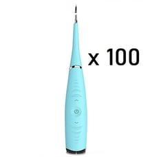 Lot of 100 Ultrasonic Electric Dental Scaler Calculus Plaque Remover Teeth White