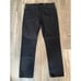 AG Adriano Goldschmied The Everett Slim Straight Jeans Mens 36x32 Black Cotton/E