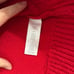 Everlane red cable knit 100% wool sweater