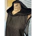 Urban Outfitters Silence + Noise XS Cropped Boxy Hooded Tank Top • Pullover NWT