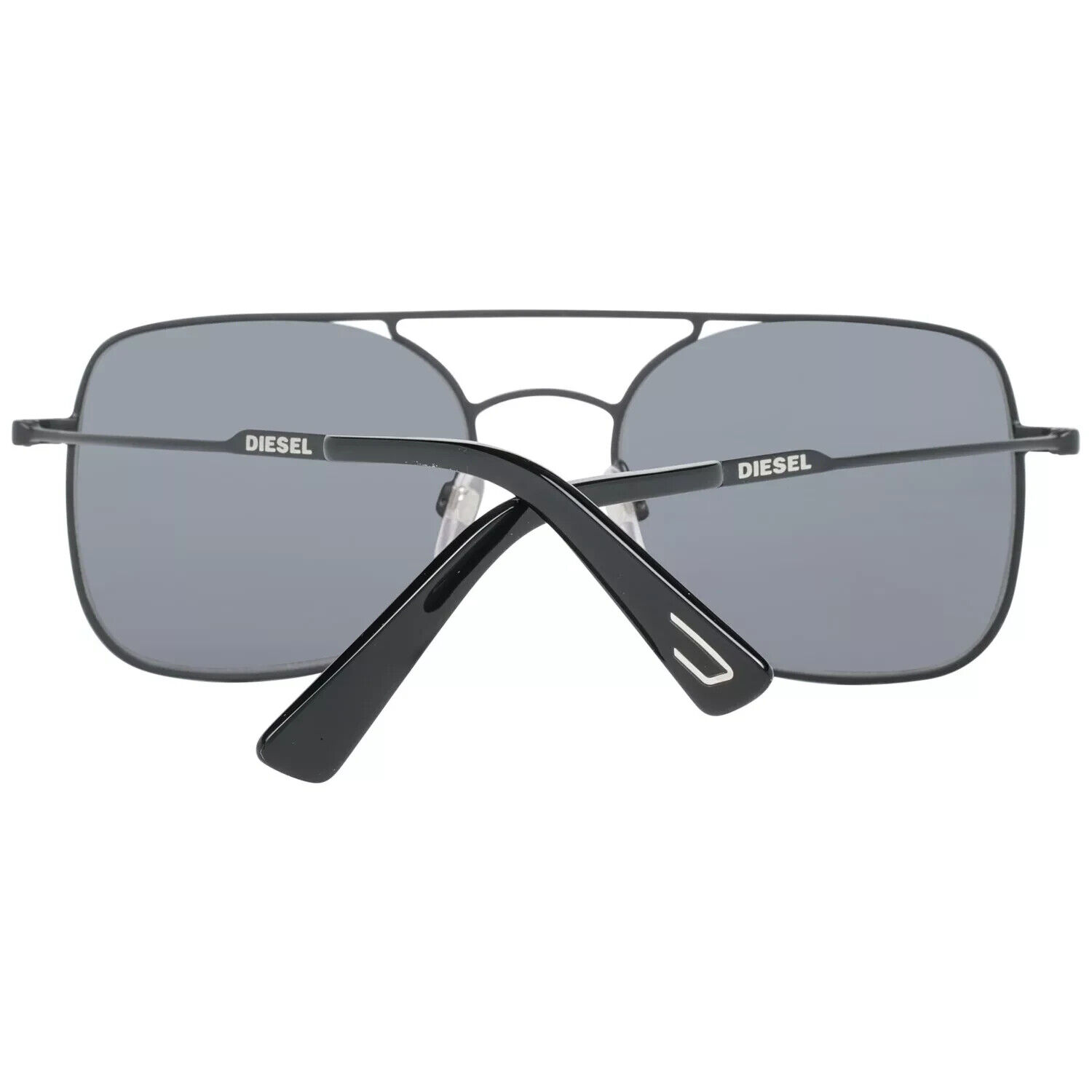 Diesel DL 0302 02A Matte Black Metal Aviator Plastic Sunglasses Frame 54-19-150*