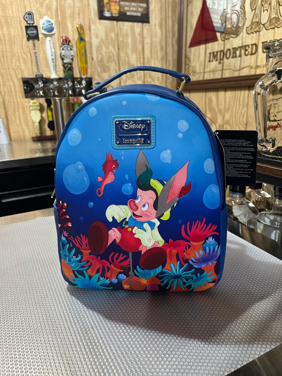Loungefly Disney Pinocchio Box lunch EXCLUSIVE mini back pack