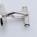 Excellent Condition ★MONTBLANC★ Cufflinks Oval Silver White