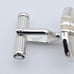 Excellent Condition ★MONTBLANC★ Cufflinks Oval Silver White
