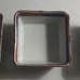 Vintage Set of 3 Square Oriental Bowls, Andrea by Sadek Imari