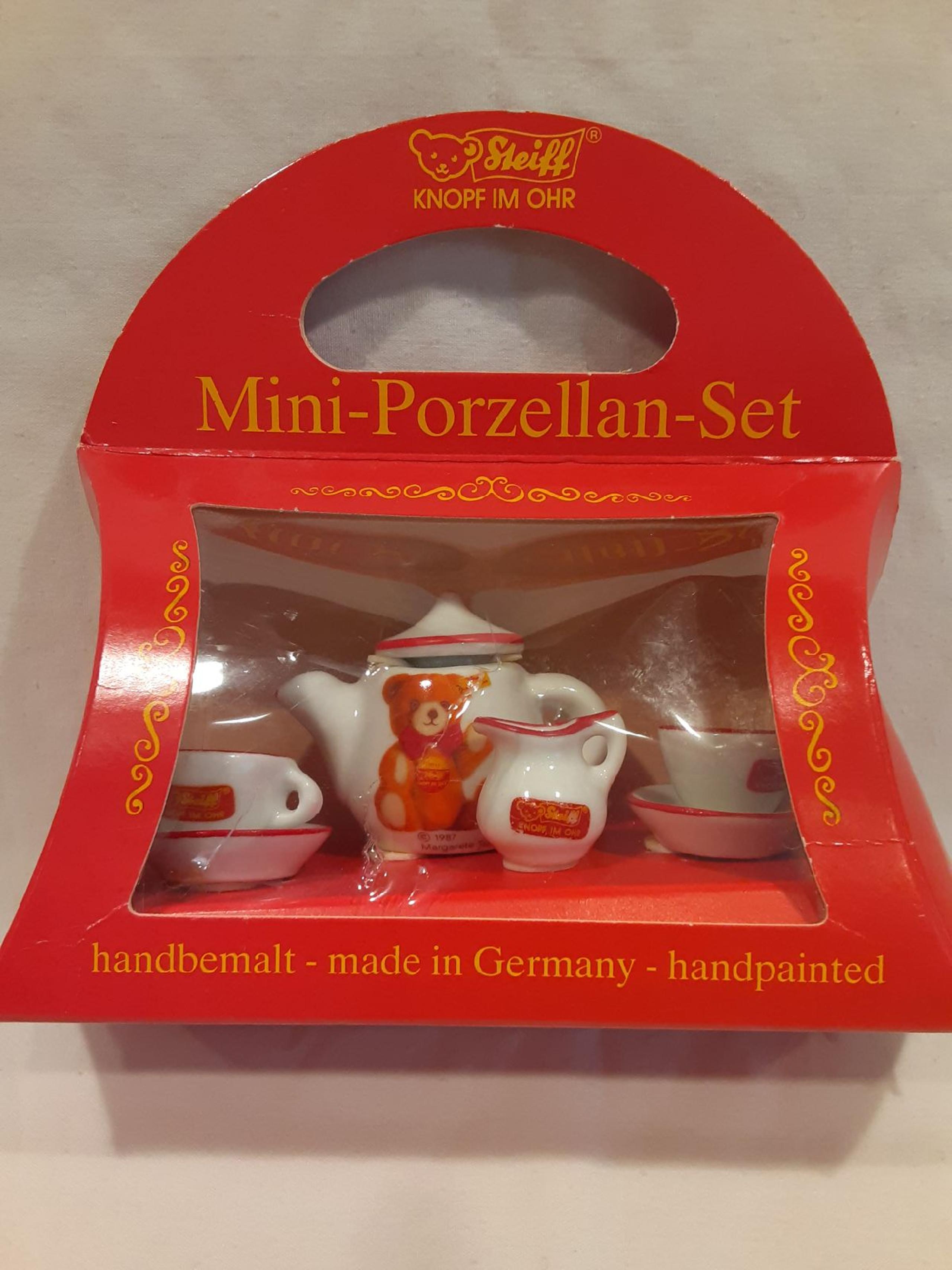 Steiff Mini Tea Set