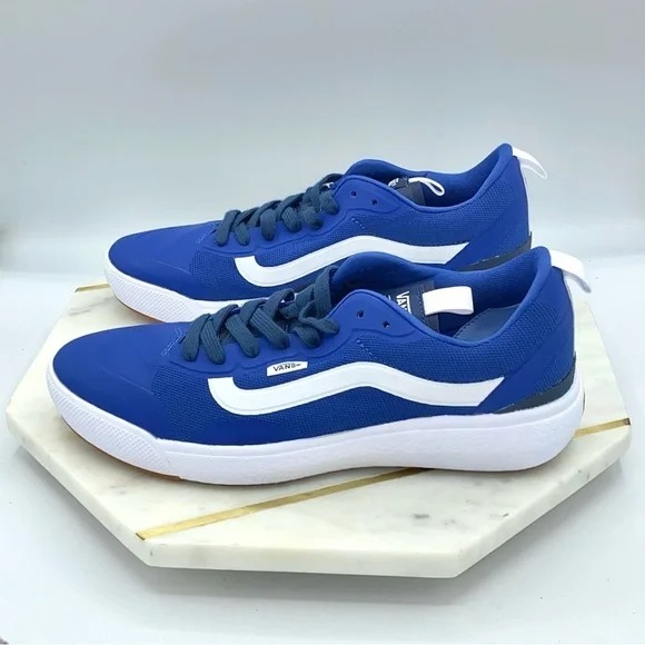 Vans Unisex UltraRange EXO Men 9 Wom 10.5 Royal Blue/True White