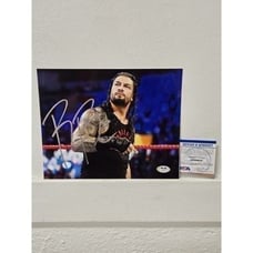 Roman Reigns Autographed Auto Photo PSA Authentic AH99950