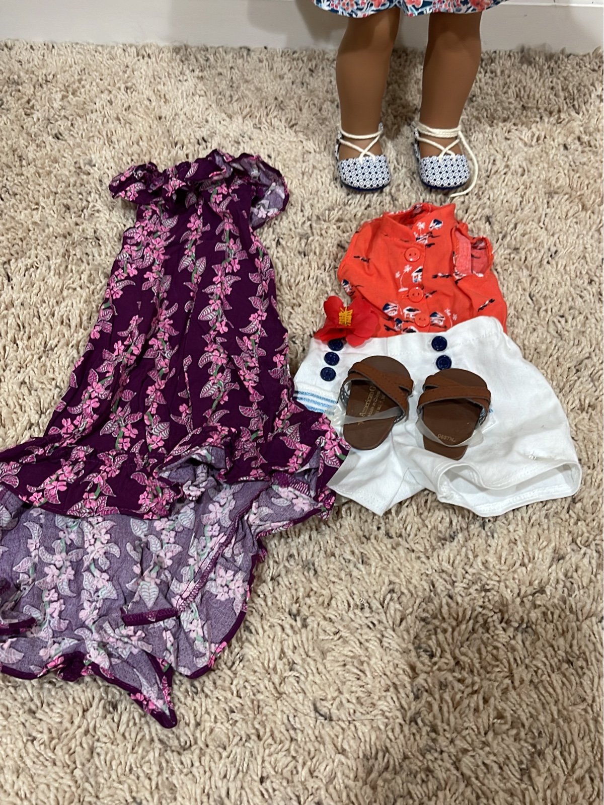 American Girl Nanea Doll and offers clothes lot