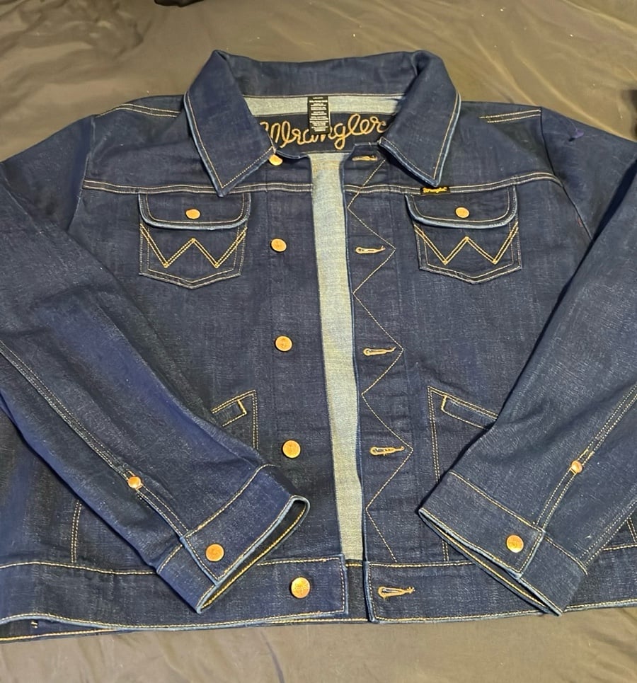 Women’s retro wrangler denim jacket