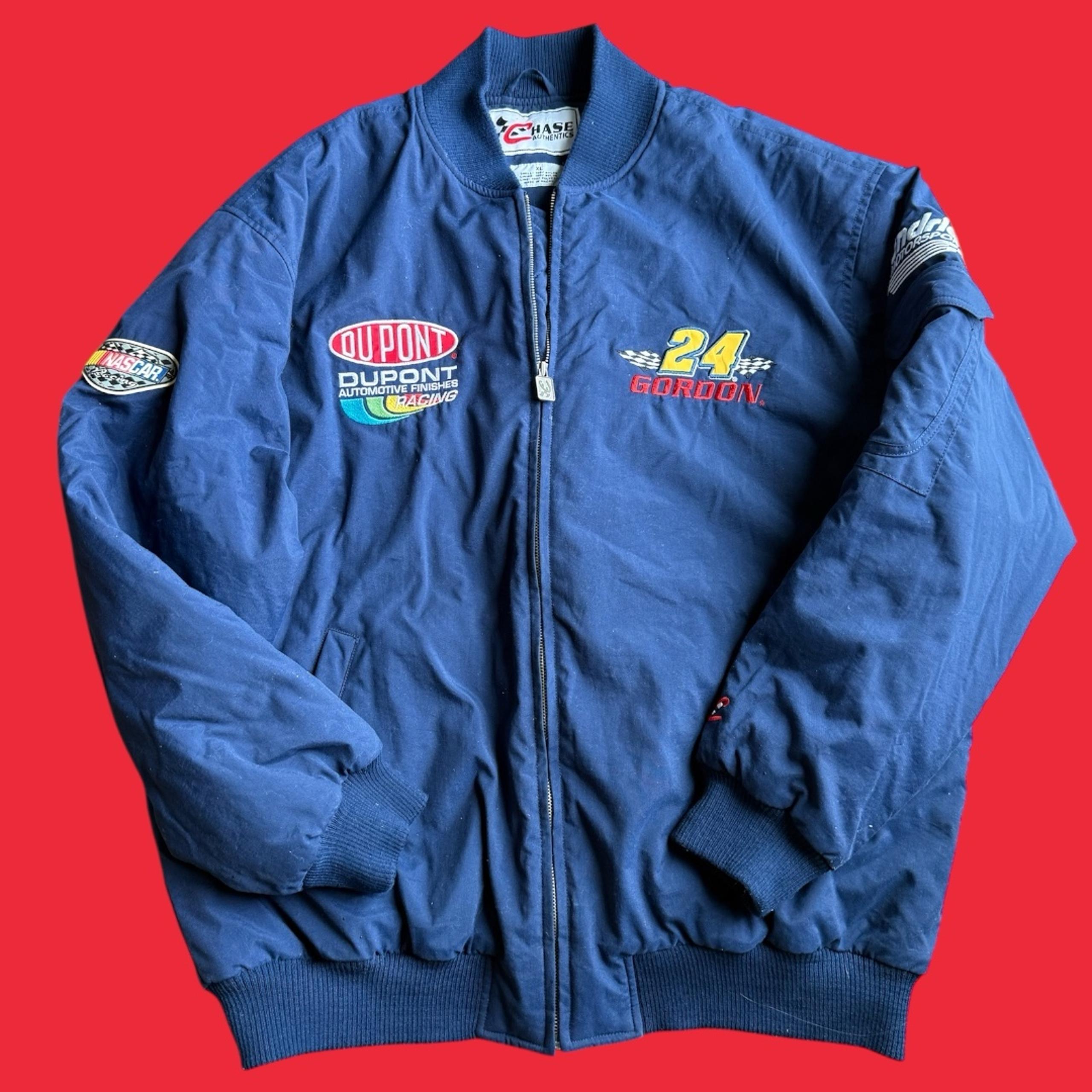Vintage Jeff Gordon NASCAR Racing Jacket Team Gordon Back Chase Authentics