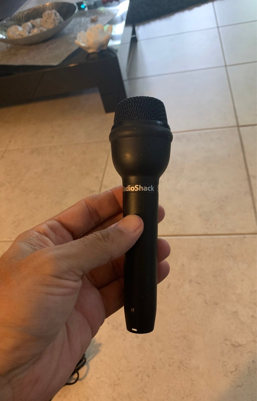 shure radio shack omnidirectional dunamic microphone 33-1070c