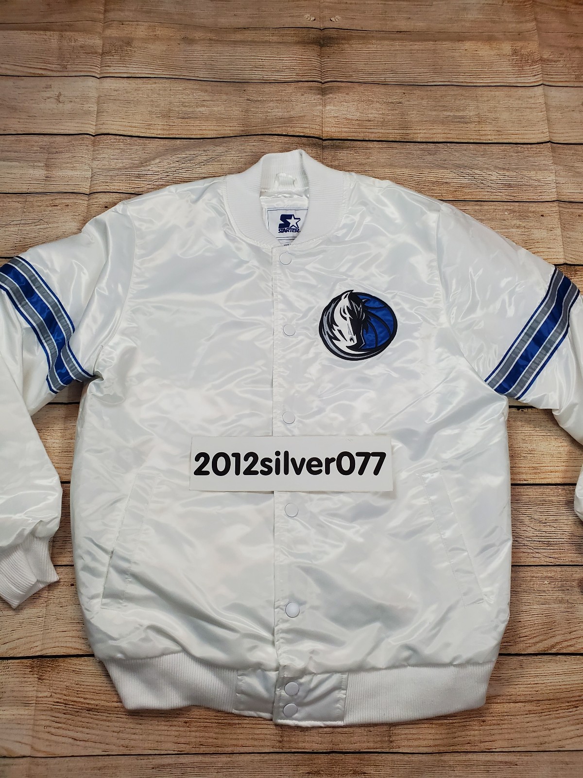 NBA Dallas Mavericks Satin Starter Jacket Men’s Size Xlarge NEW