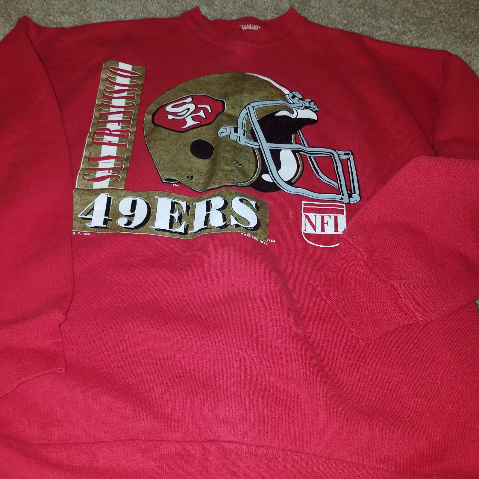 Vintage 1990 49ers Crewneck Sweater