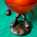 Basketball Accent Lamp Globe Head Light Metal Basketball Player / Base 9” Sports