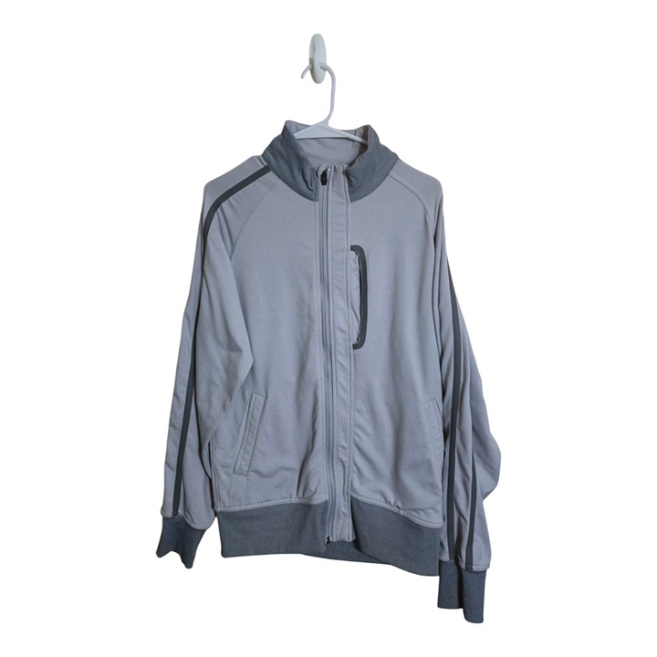 Lululemon Jacket Men L Kung Fu II Gray Athleisure Sportswear Training Gym