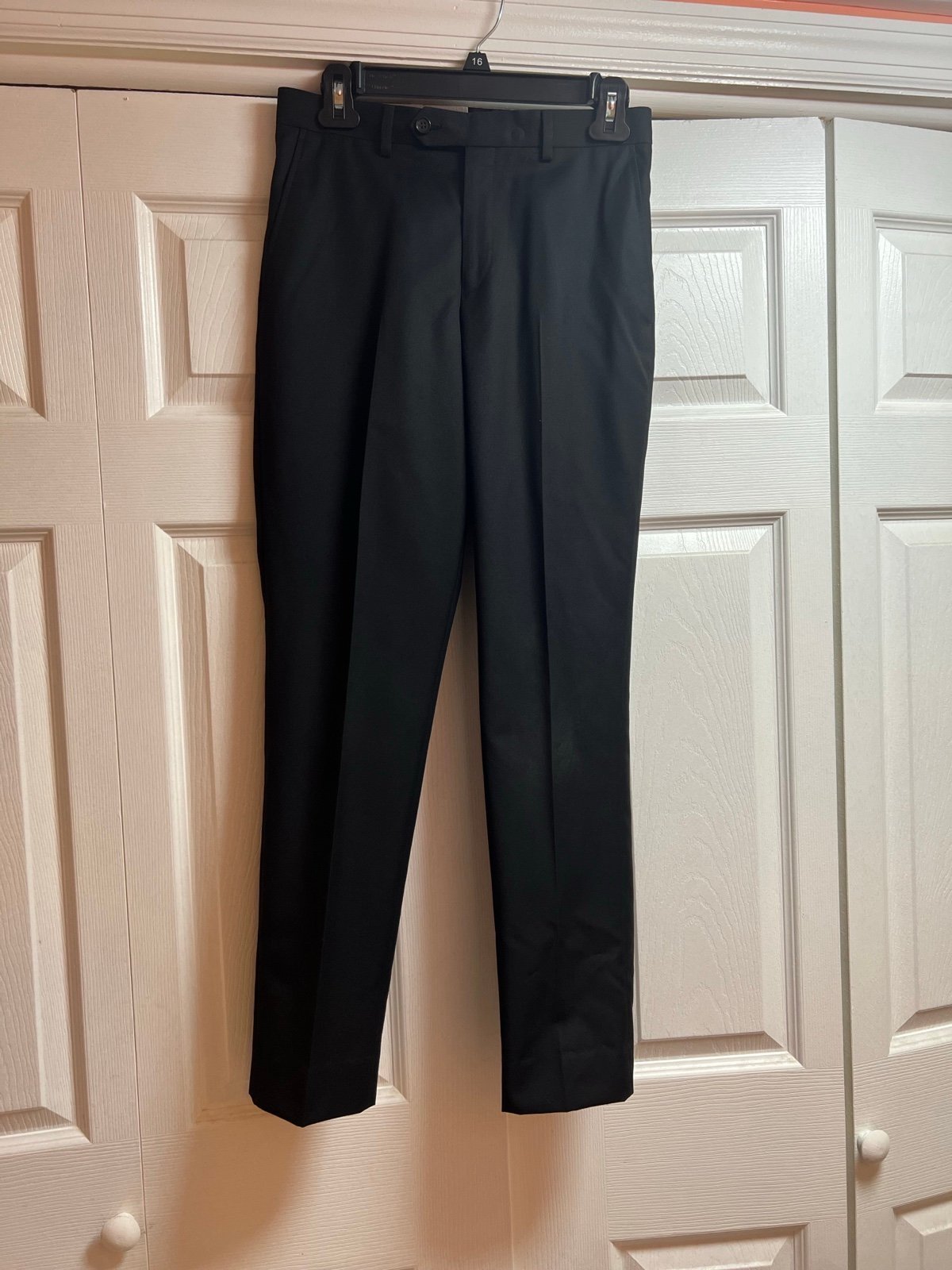Barely worn Ralph Lauren black pants big boys size 16R/28 W