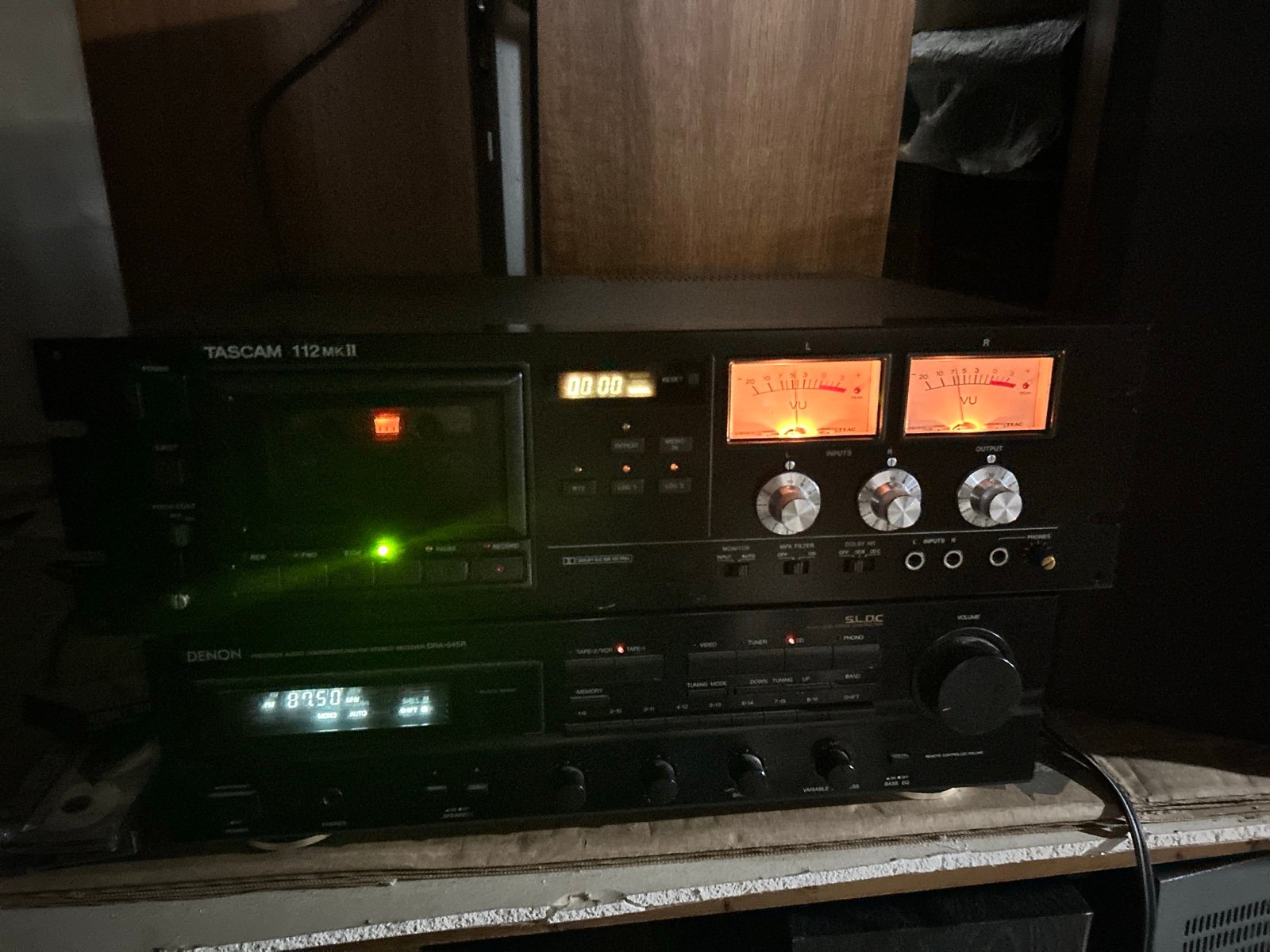Tascam 112 MK II tape deck recorder