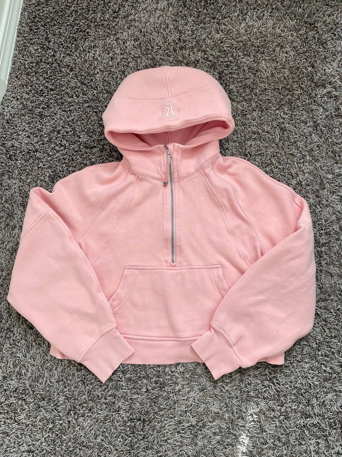 Lululemon oversized scuba cropped hoodie sweatshirt