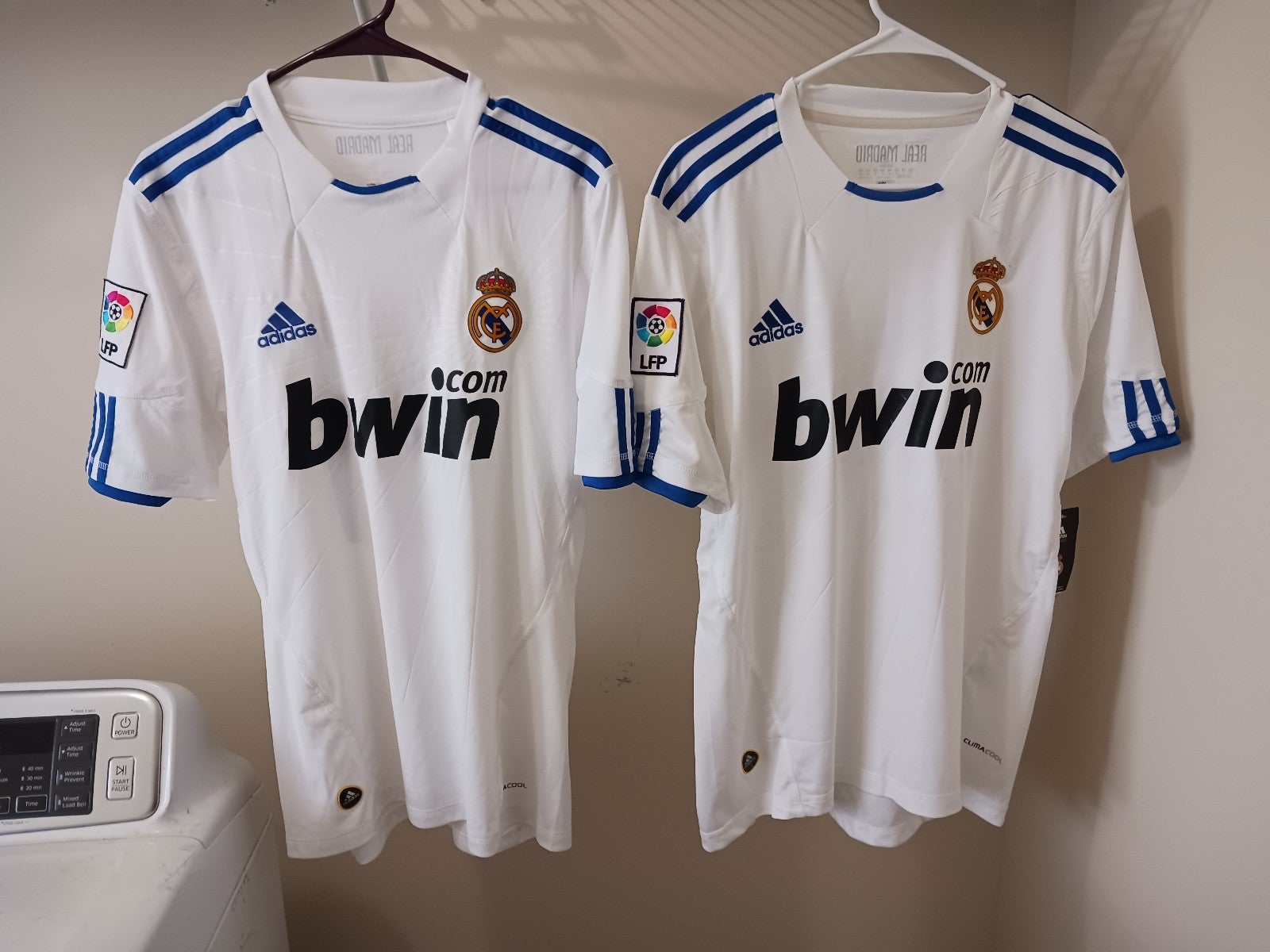 Adidas Ronaldo, Kaka 2010 Real Madrid Home Jerseys