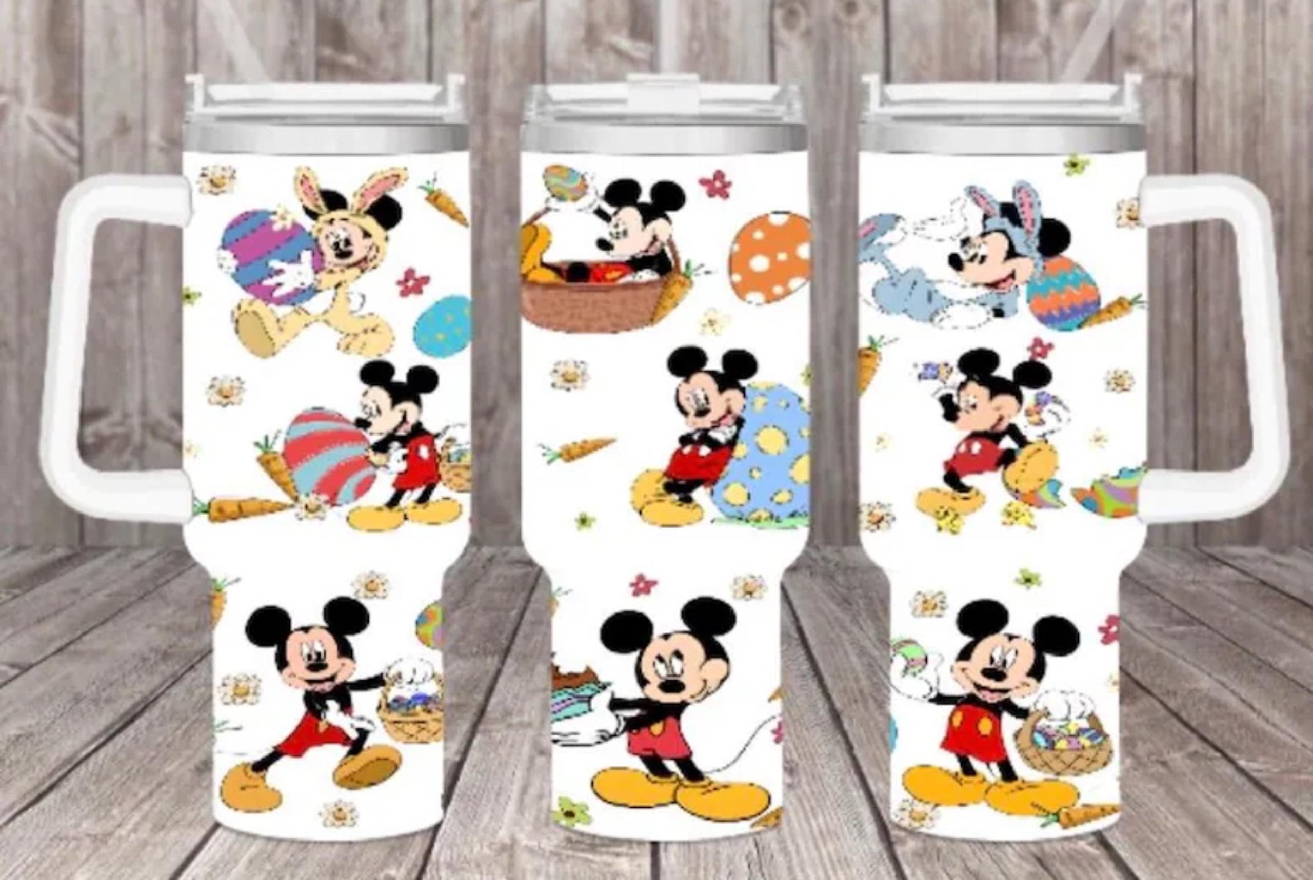 Mickey tumbler 40 oz Disney Easter tumbler