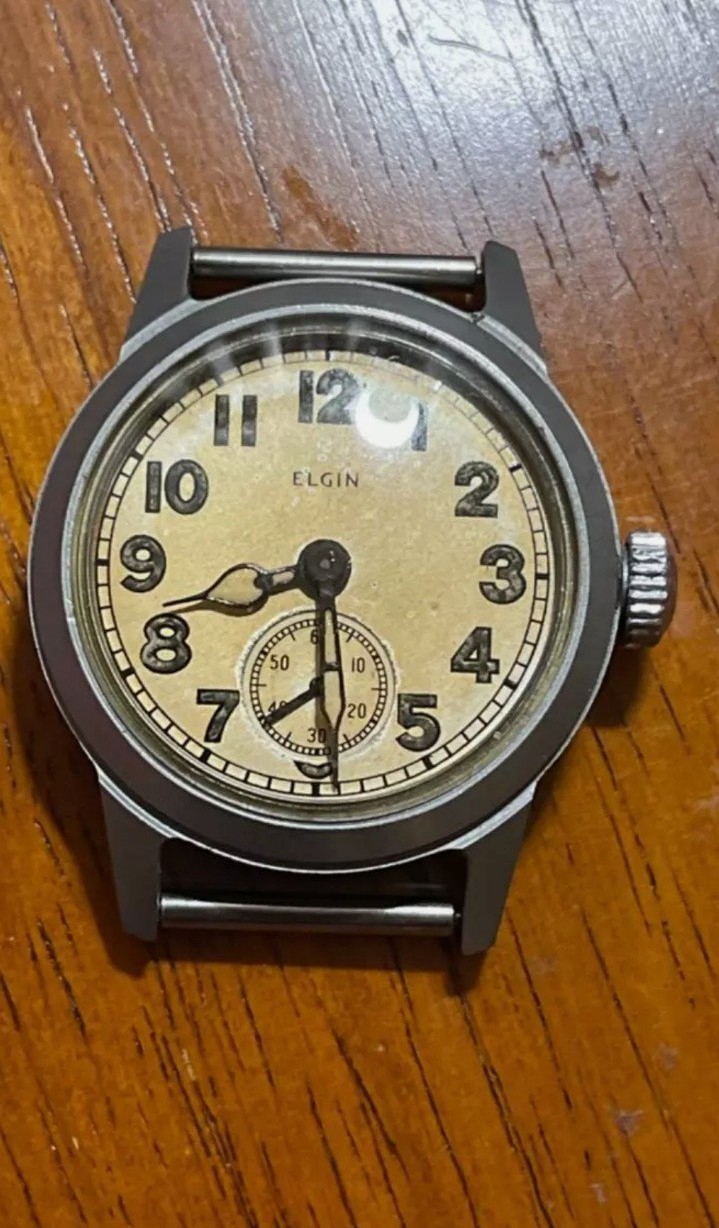 WWII Era Elgin G.I. Field Watch LNOS