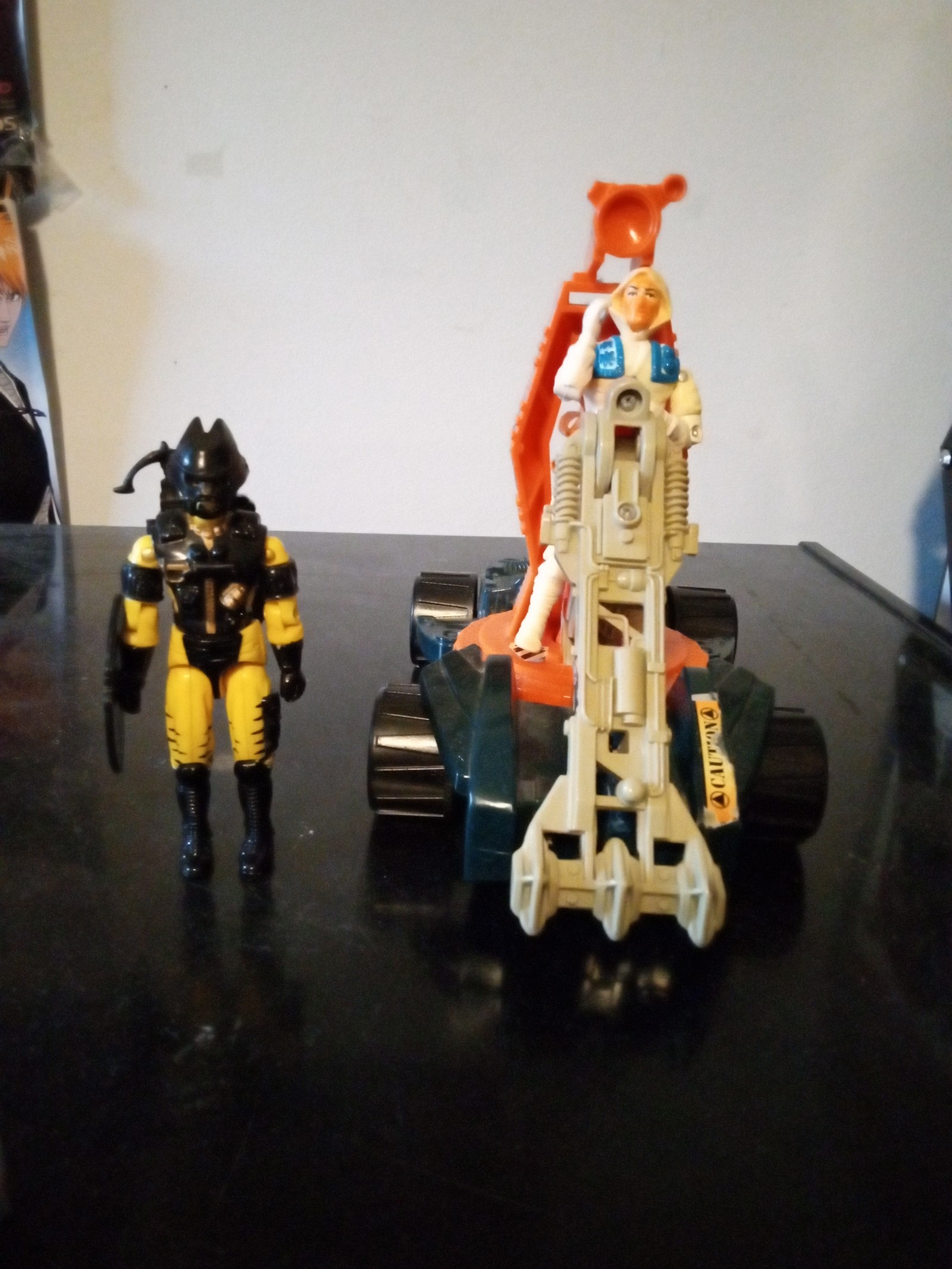 G.i. joe ally viper V2, and ninja force t'gin zu with pile driver