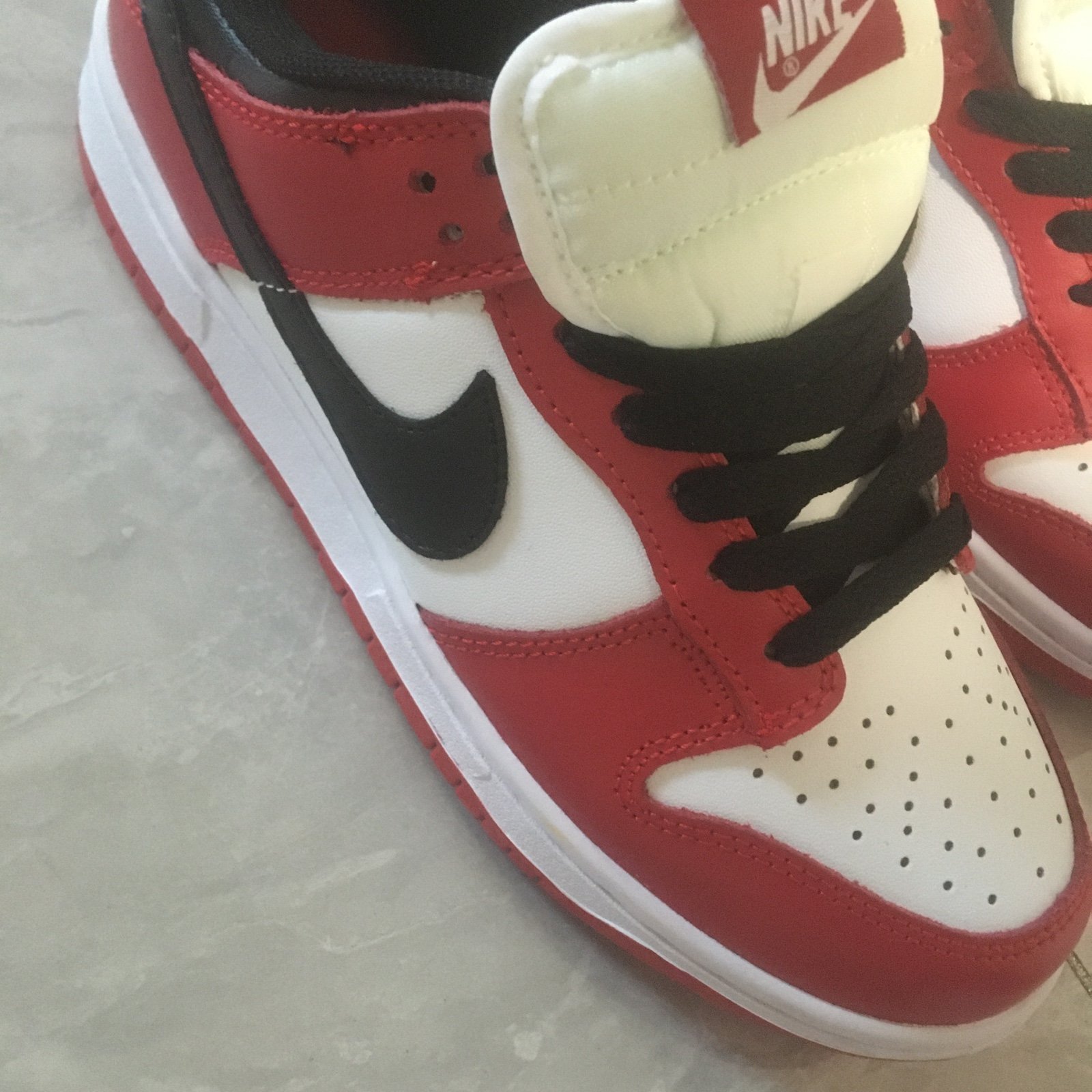Size 8us-Nike Dunk low Red women shoes
