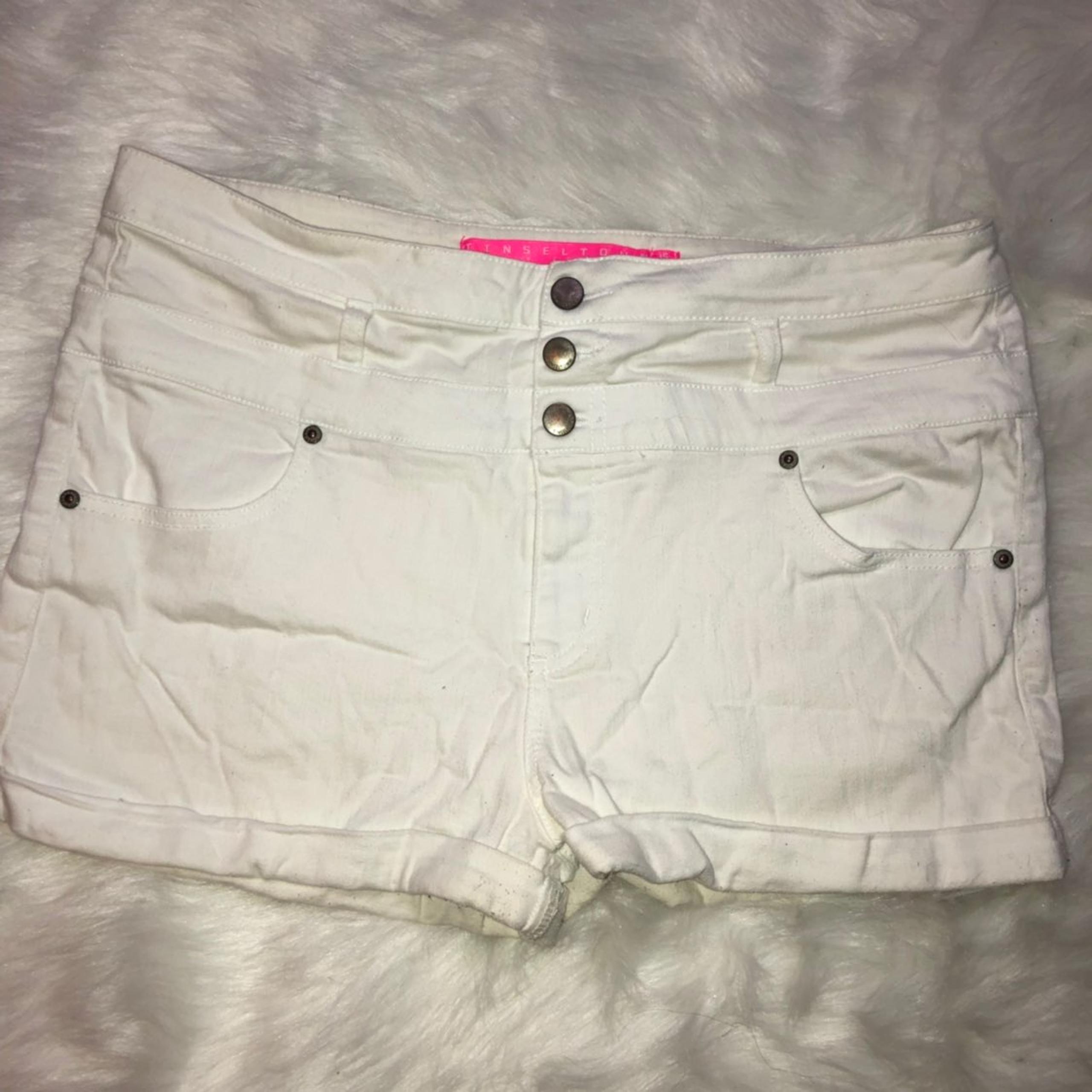 Tinseltown Stretchy Denim Shorts