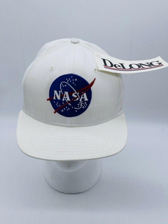 Vintage Delong Nasa Columbia Snapback Hat