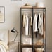 Wardrobe, Iron and Wood Portable Closet are gifts that make children happy -98zs