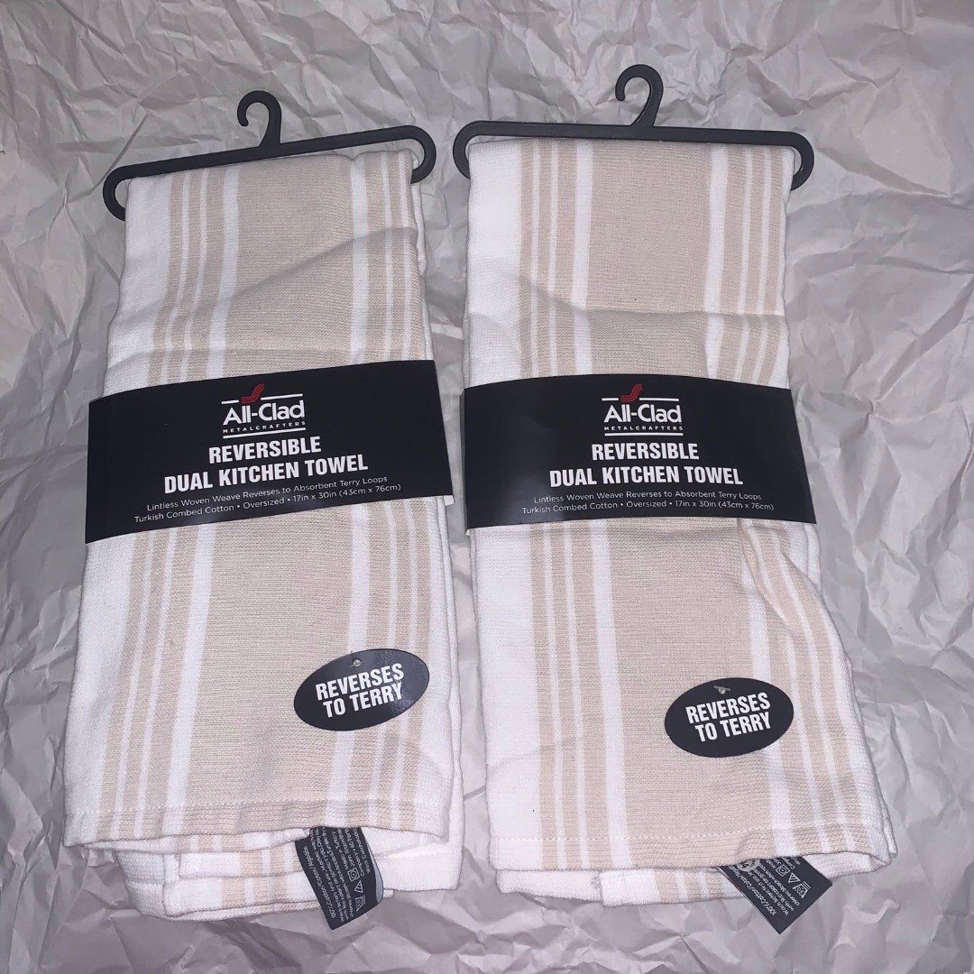 2 x All clad dual towel