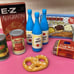 1996 BARBIE Sized TYCO KITCHEN LITTLES Groceries Cans Hotdogs Veges Ice Cream