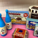 1996 BARBIE Sized TYCO KITCHEN LITTLES Groceries Cans Hotdogs Veges Ice Cream
