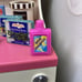 1996 BARBIE Sized TYCO KITCHEN LITTLES Groceries Cans Hotdogs Veges Ice Cream