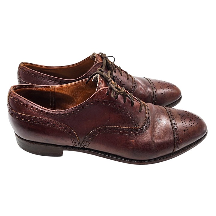 人気No.1 Toe Cap 173 Diplomat Church's Brogue 10.5 Shoes Dress Oxford 靴