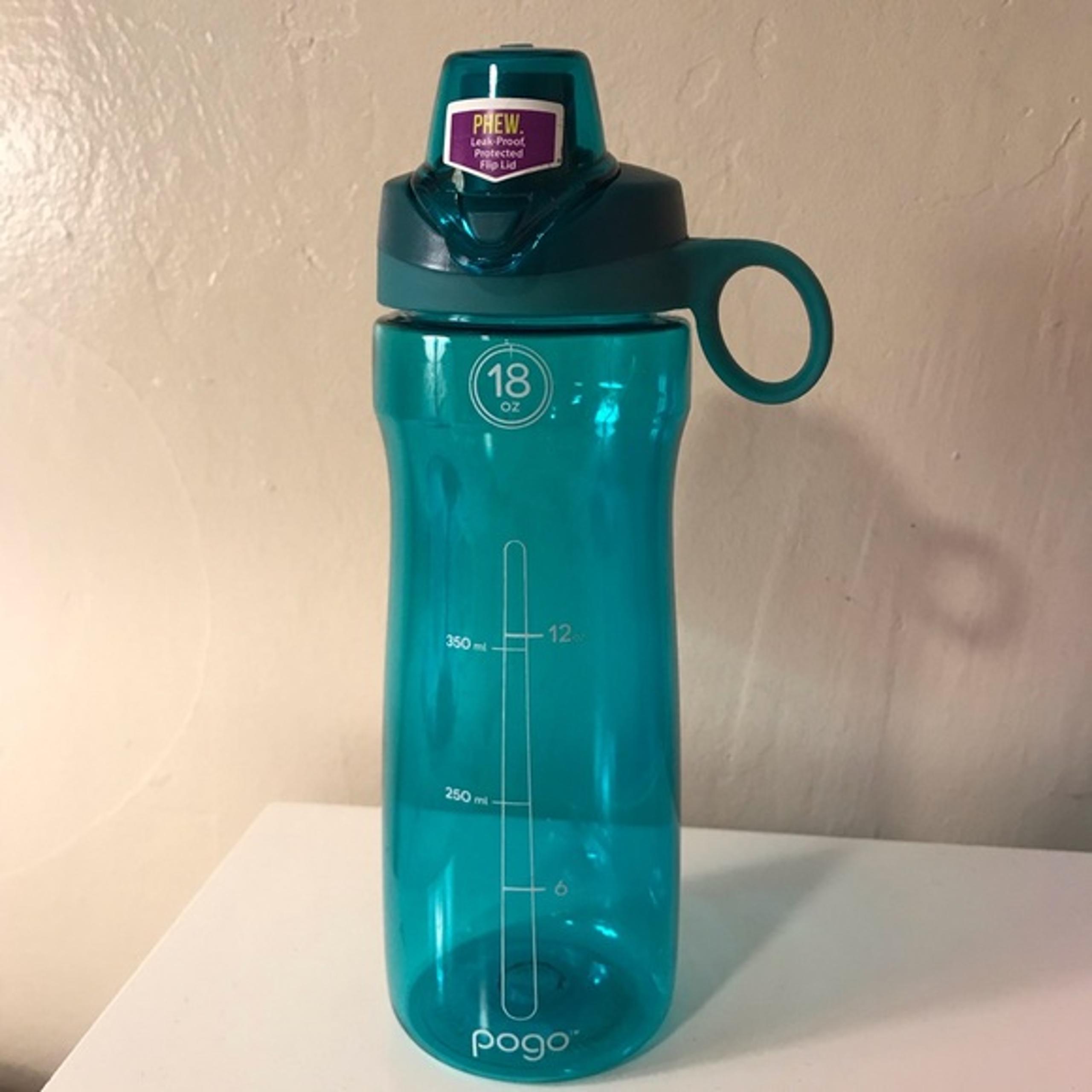 (Pogo) 18oz Chug Plastic Kids Water Bottle