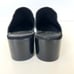 RAG & BONE Weiss Black Suede Silver Studded Pointed Closed Toe Mules Clogs Sz 38
