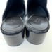 RAG & BONE Weiss Black Suede Silver Studded Pointed Closed Toe Mules Clogs Sz 38