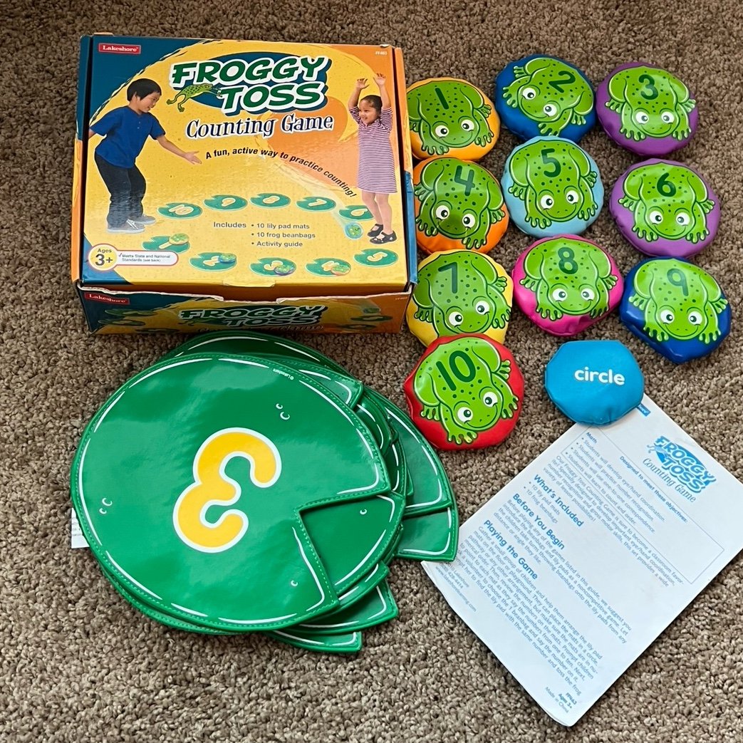 Lakeshore Learning Froggy Toss Counting Game Complete