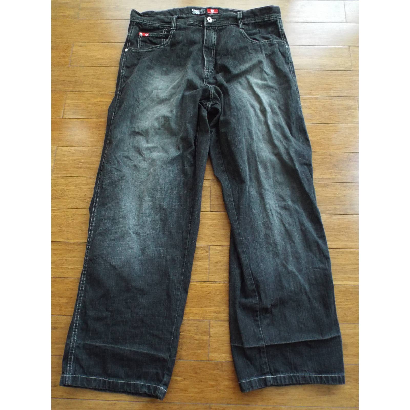Southpole 100 Cotton Baggy Loose Jeans for Men Mercari