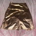 gold pencil mini skirt hot miami styles