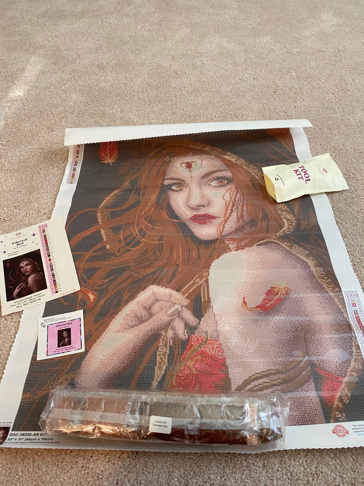 Diamond Art Club Ethereal Red (discontinued)