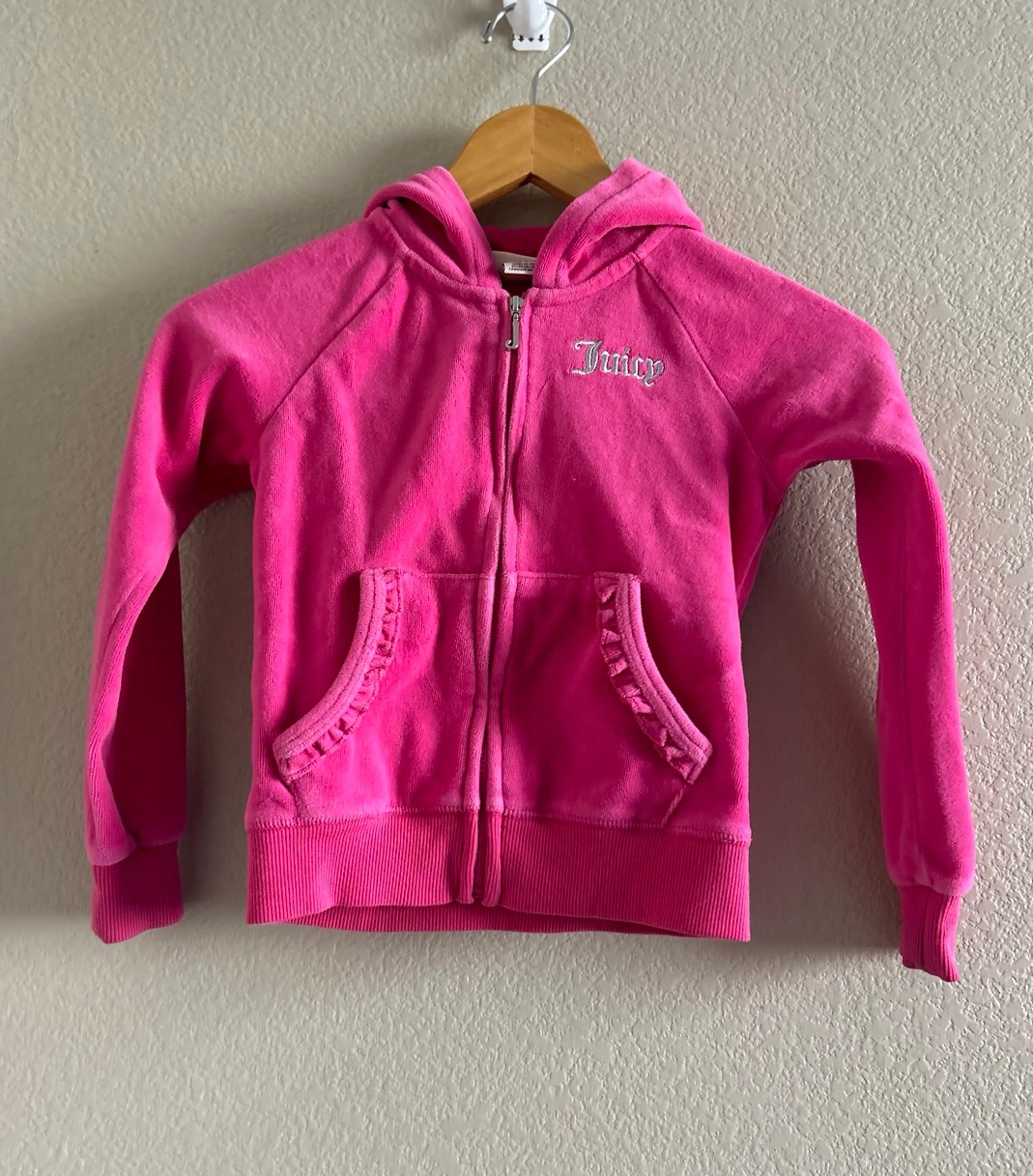 Juicy couture girl Hoodie size 5