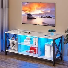 LED TV Stand with Auto LED Lights