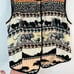 Vintage Platinum by Dorothy Schoelen Safari Animal Print Vest Womens Large 80’s