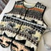 Vintage Platinum by Dorothy Schoelen Safari Animal Print Vest Womens Large 80’s