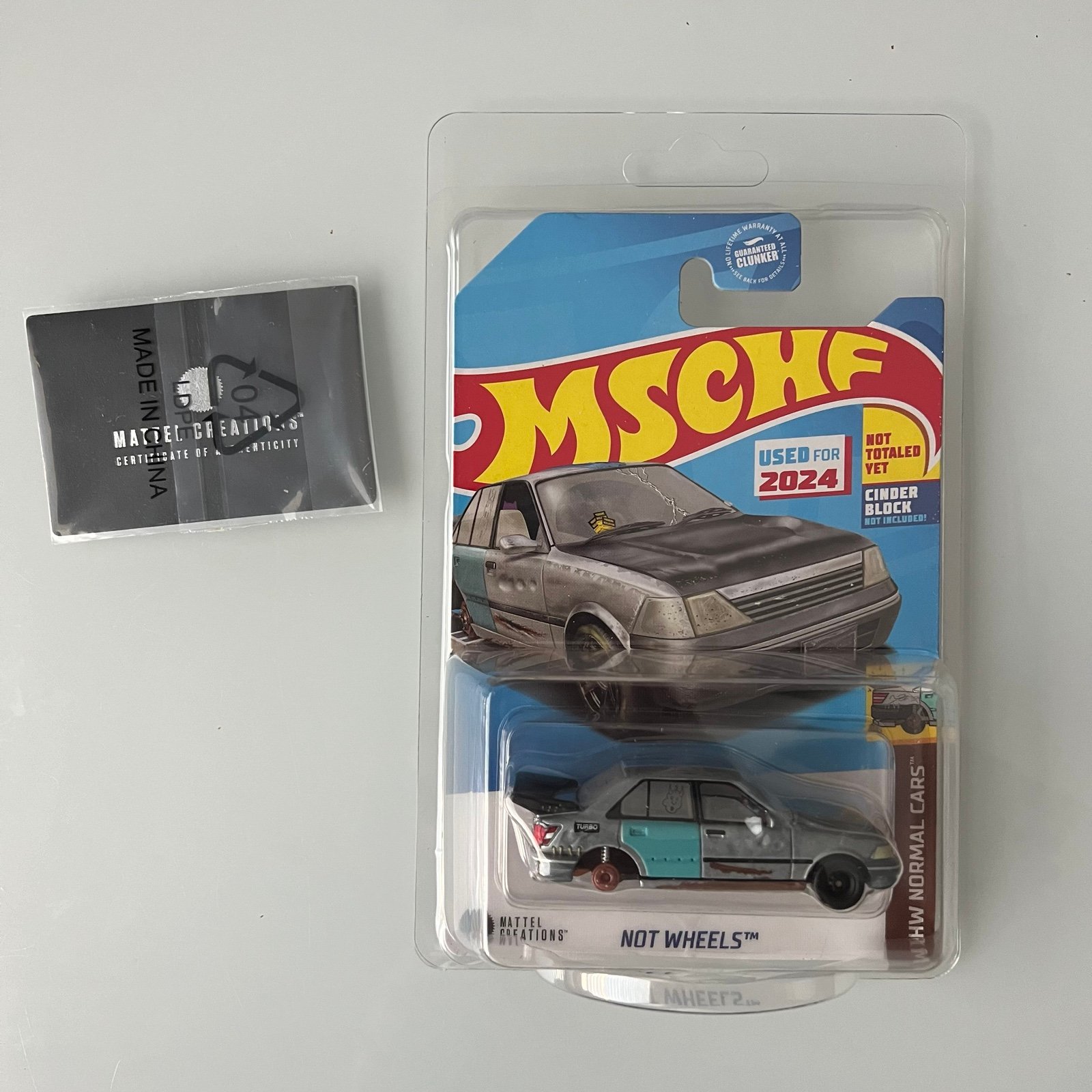 Hot Wheels x mschf not wheels