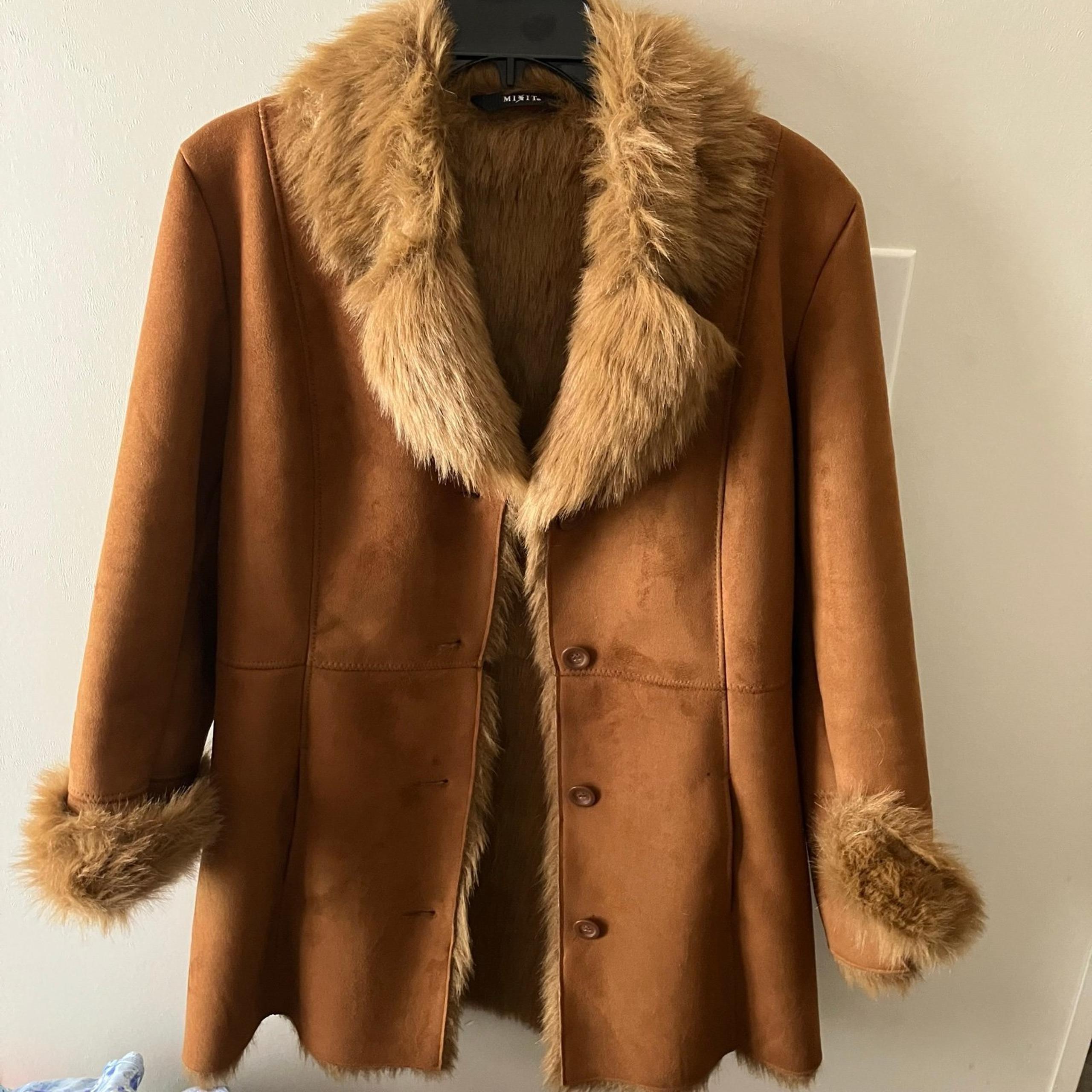 Mixit Faux Coat Small