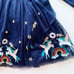 Hanna Andersson Baby Girl Embroidered Tulle Dress 6-12 Months